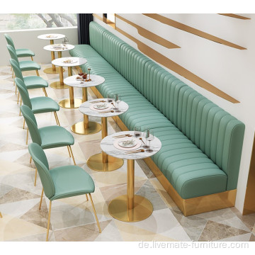 Hotelkabine Sitzgelegenheit Lederholz Restaurant Stand Sofa